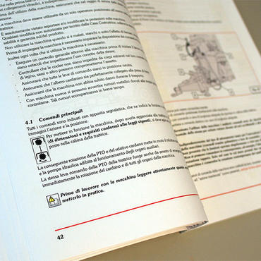 Redazione manuali per uso e manutenzione